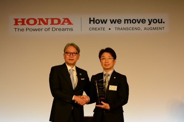 image: Blue Energy wins Honda 2024 Excellence in Appreciation Award 'Sustainability Category'